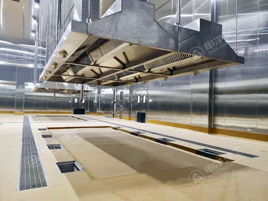 漯河某食品廠中央廚房?jī)艋O(shè)計(jì)裝修案例