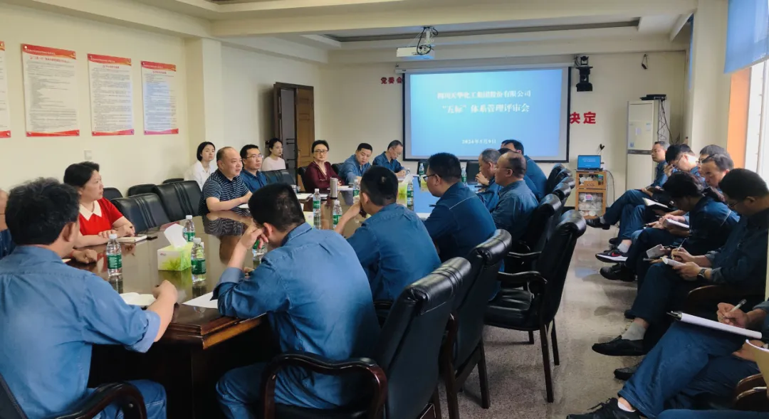 集團召開“五標(biāo)體系”管理評審會